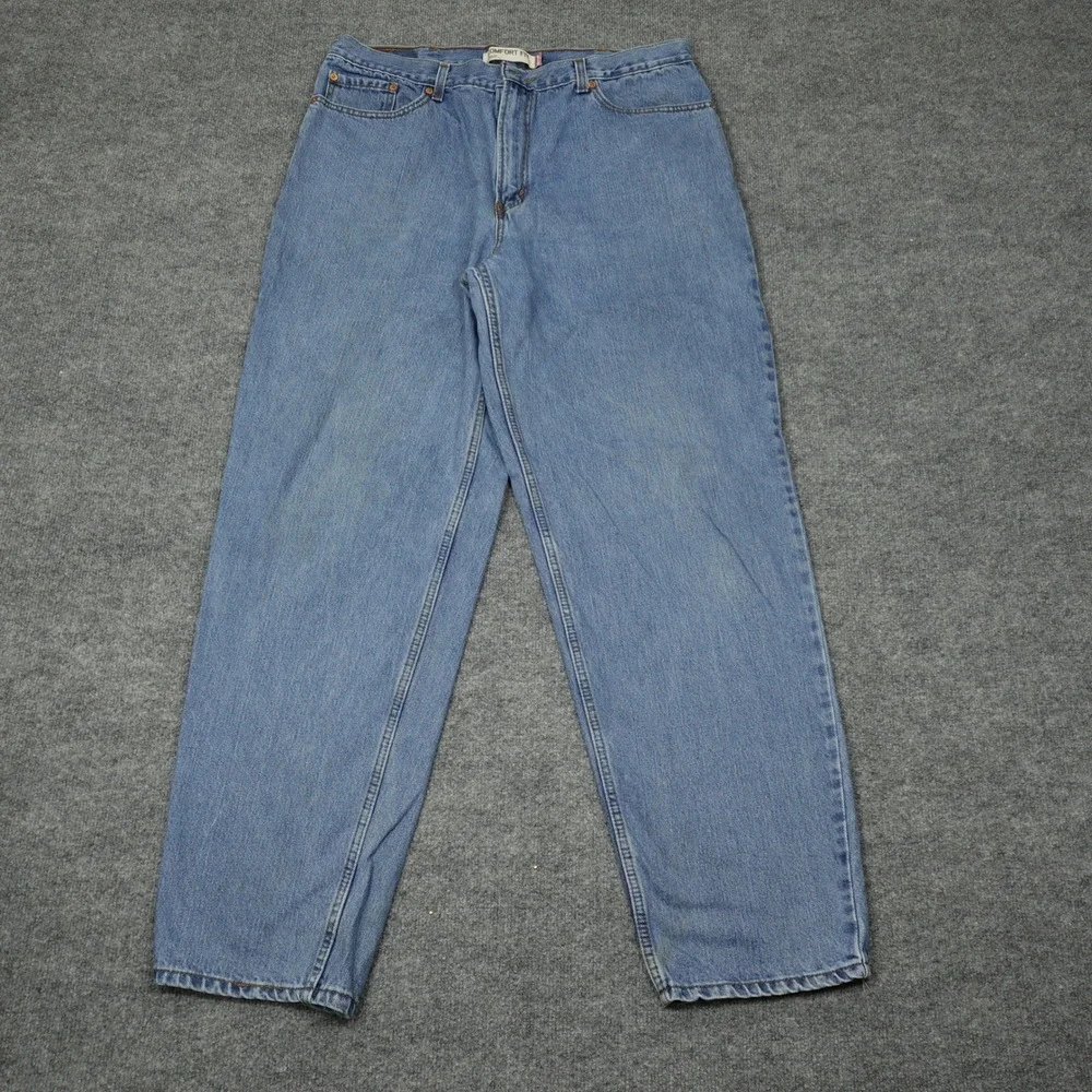 Vintage Levi's 560 Jeans Mens 40x34 Blue Comfort Fit Relaxed Tapered Leg Y2K